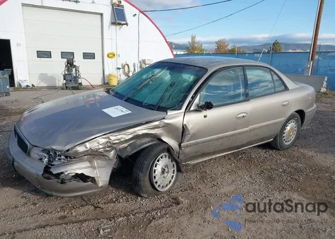 2002 Buick Century Limited from USA, damaged, VIN 2G4WY55J621215791